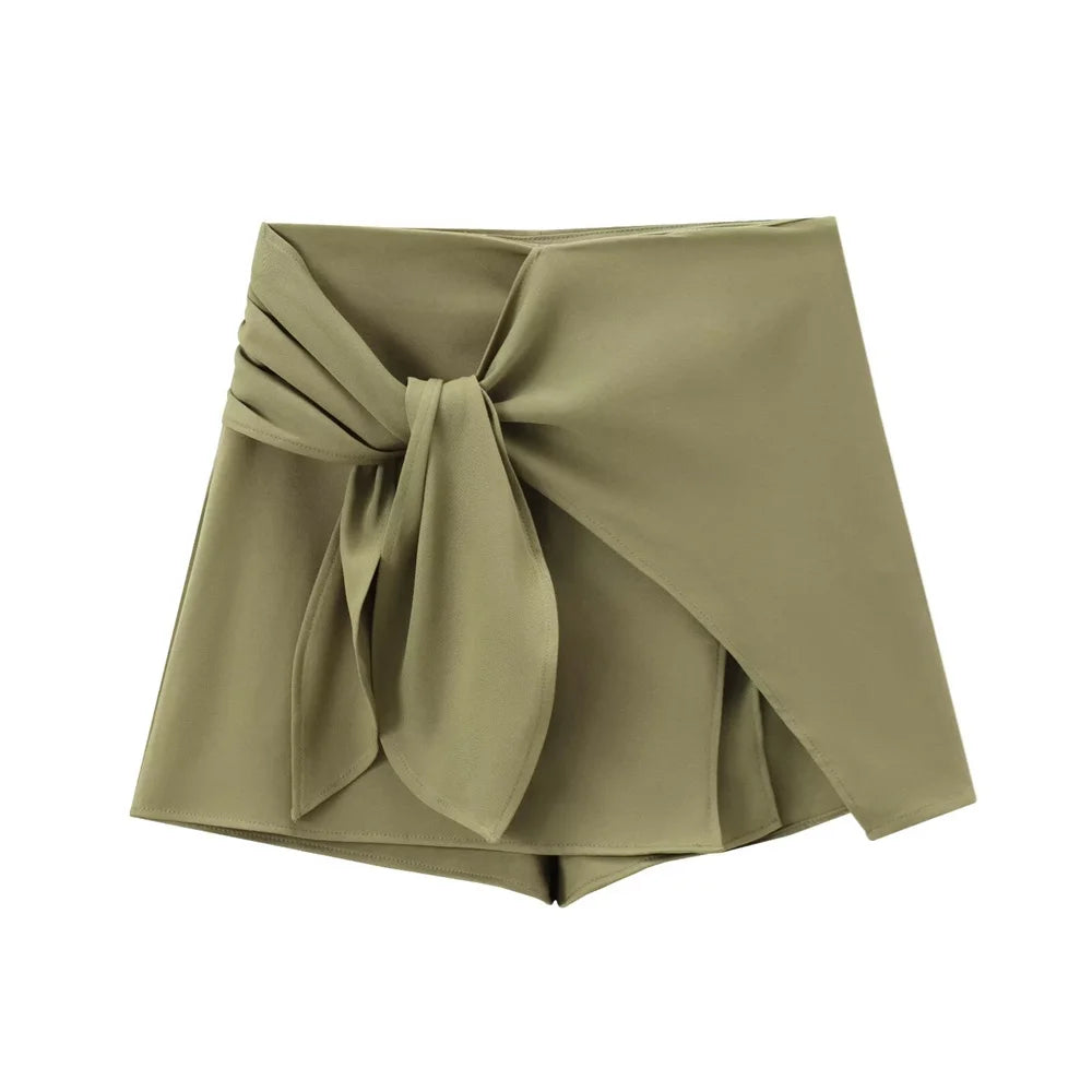 Elegance Tie-Waist Skort