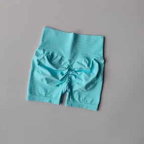 High-waisted shorts