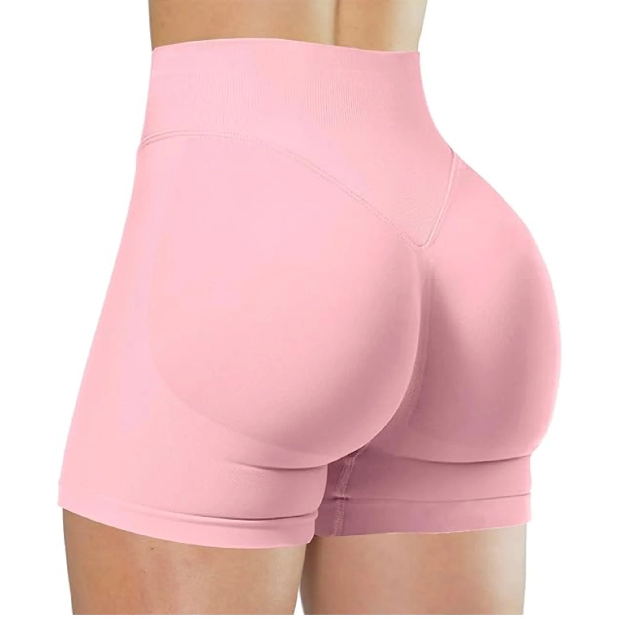 High-waisted shorts