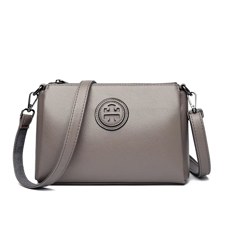 Leather crossbody bag