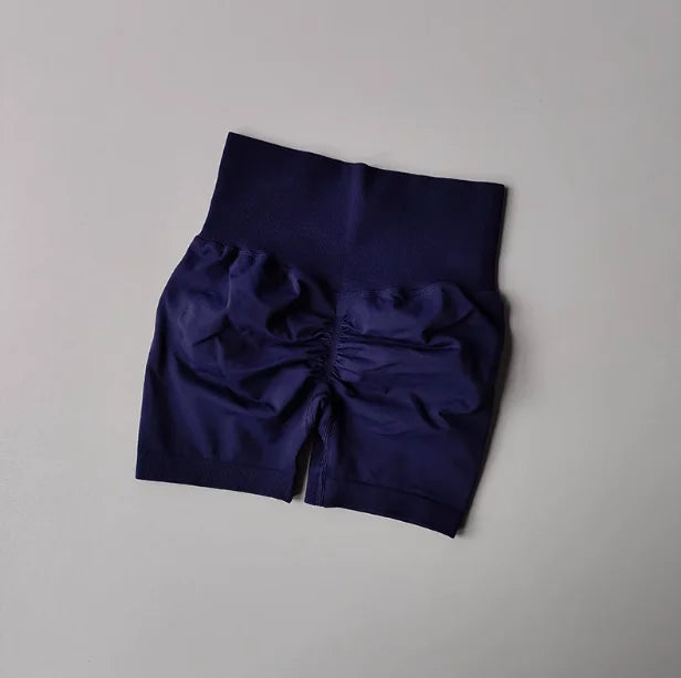 High-waisted shorts