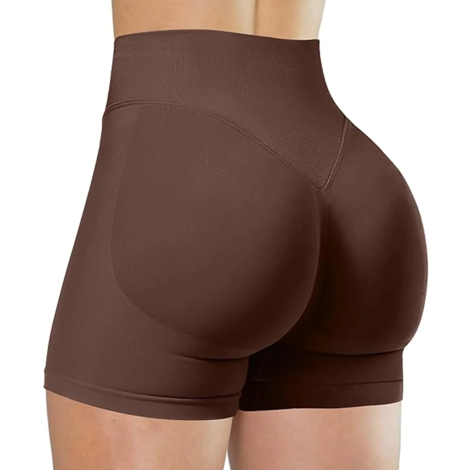 High-waisted shorts