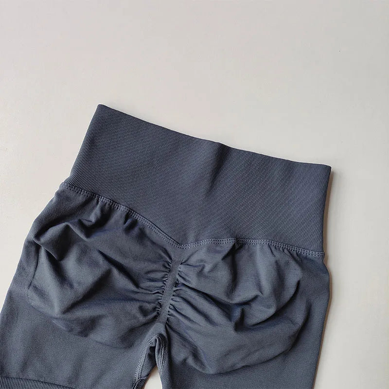 High-waisted shorts