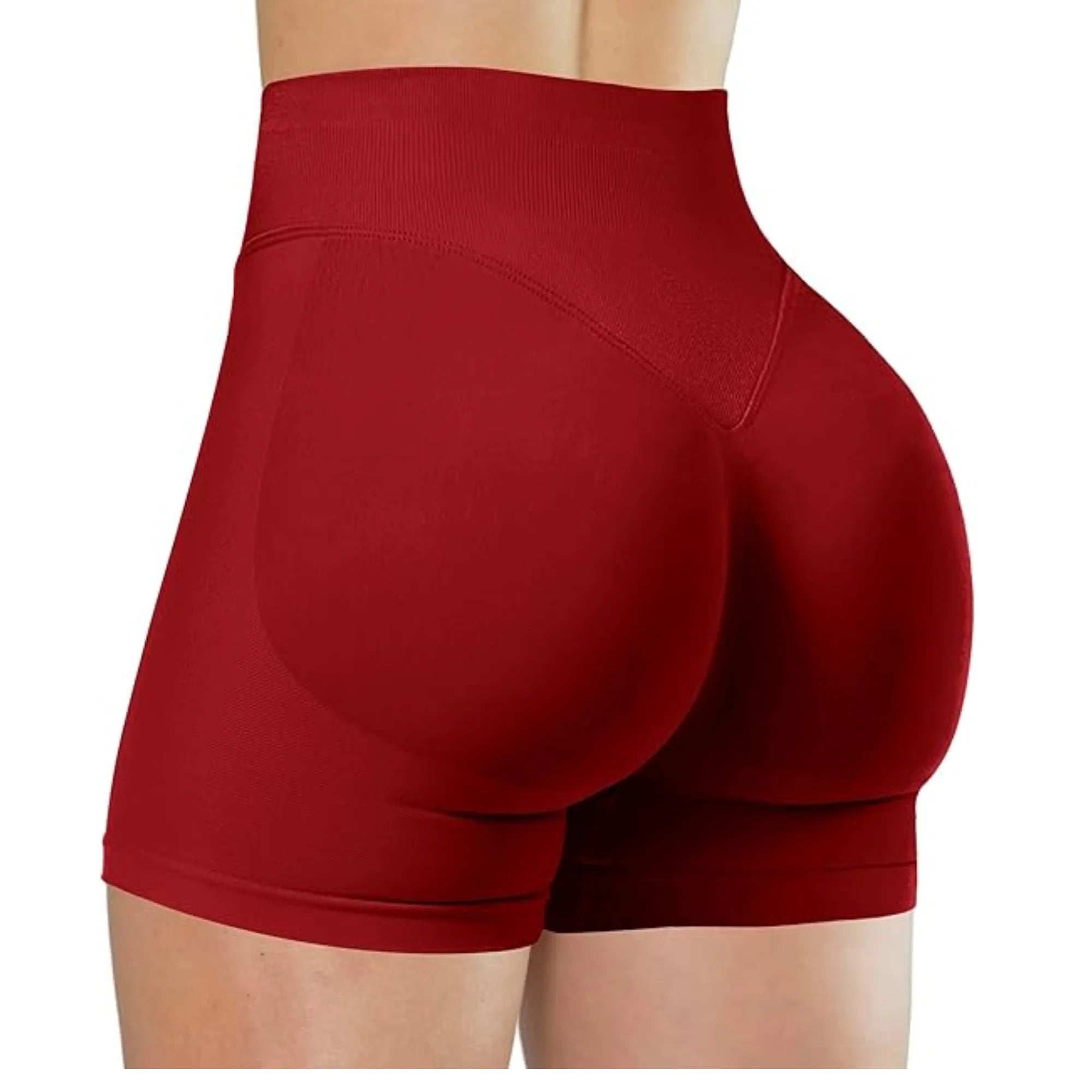 High-waisted shorts