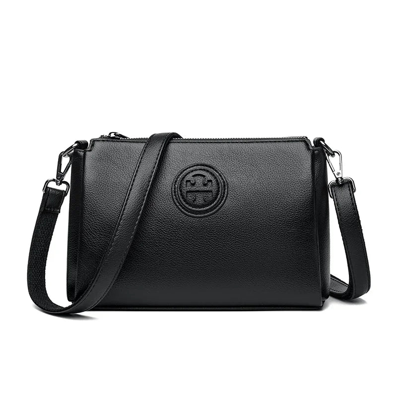 Leather crossbody bag