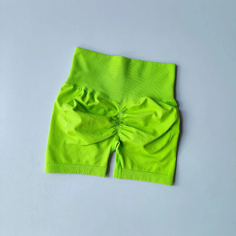 High-waisted shorts