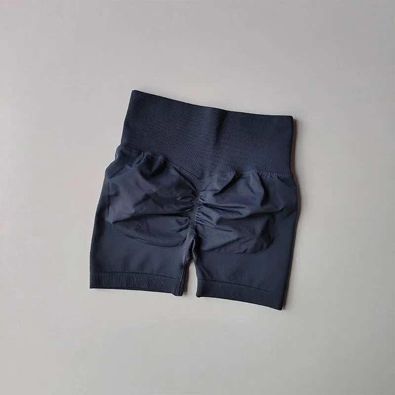High-waisted shorts
