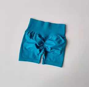 High-waisted shorts