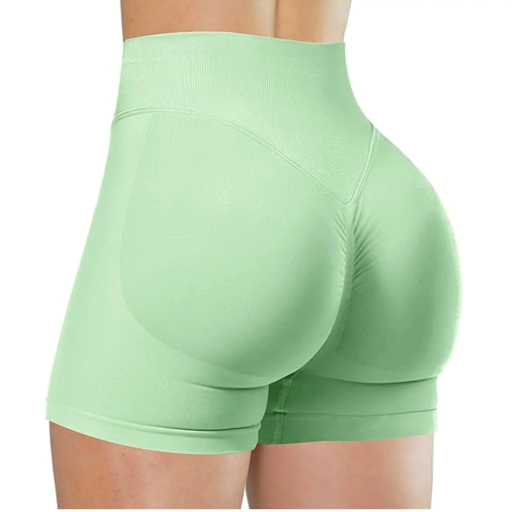 High-waisted shorts