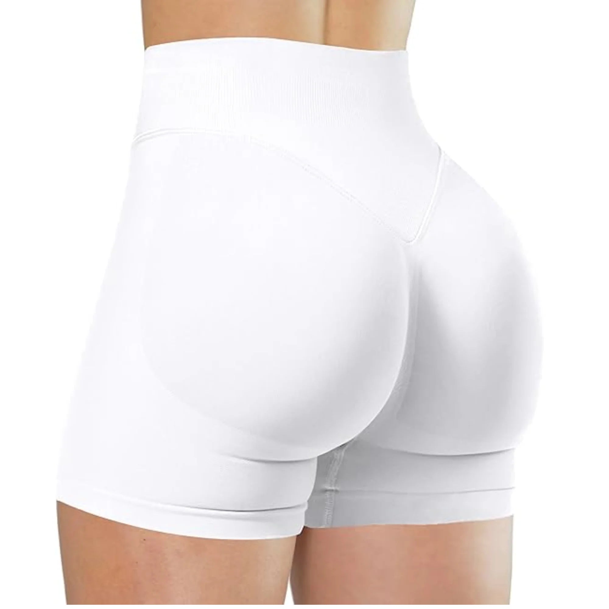 High-waisted shorts