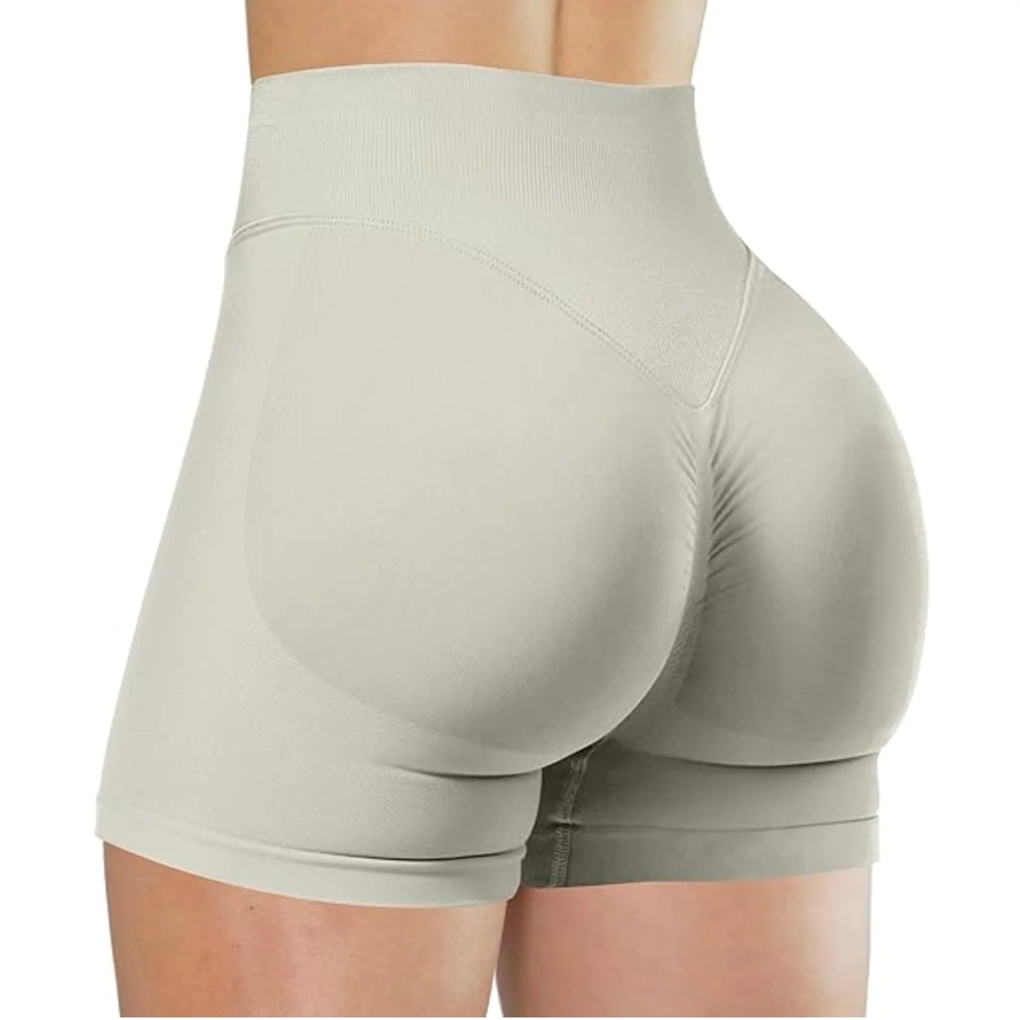 High-waisted shorts