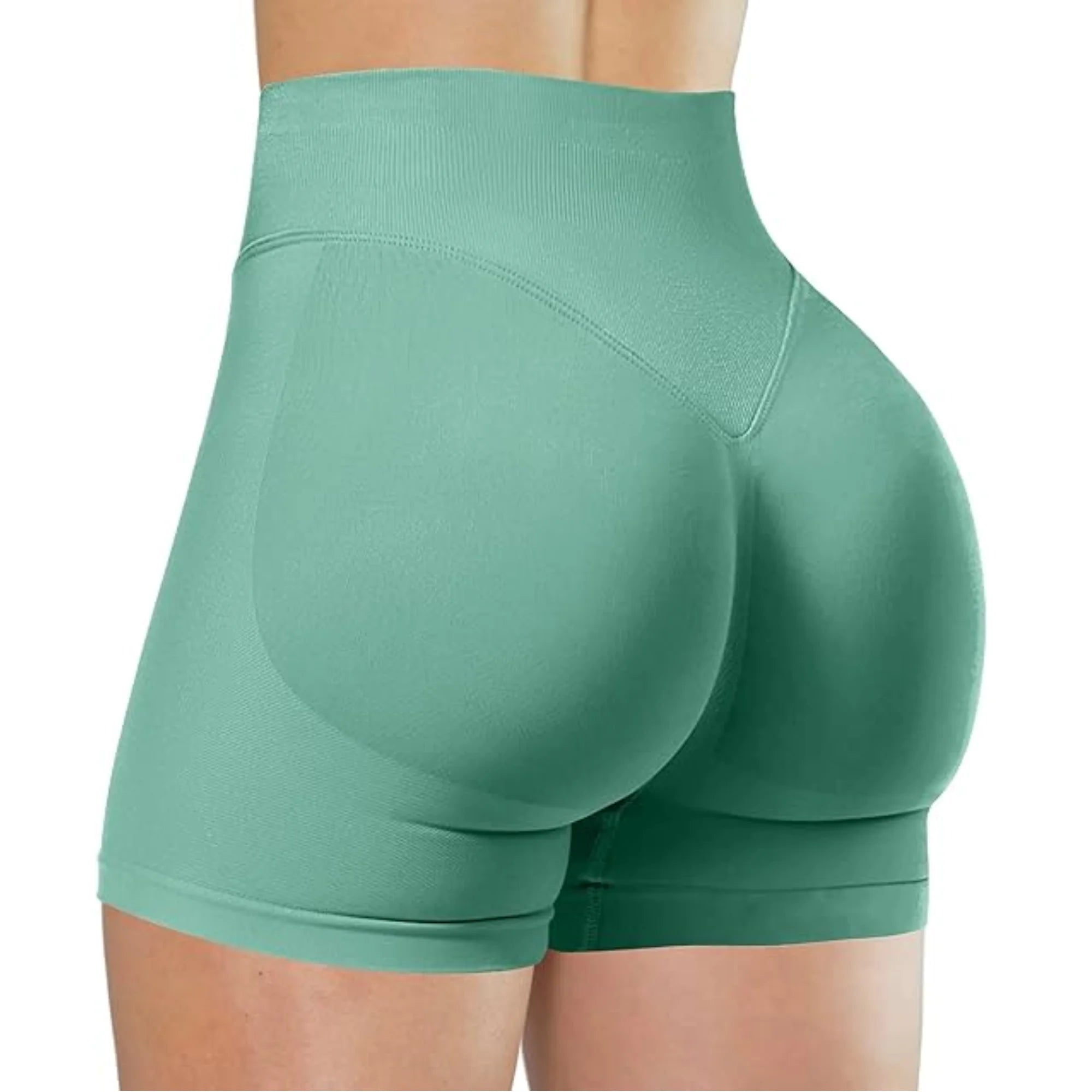 High-waisted shorts