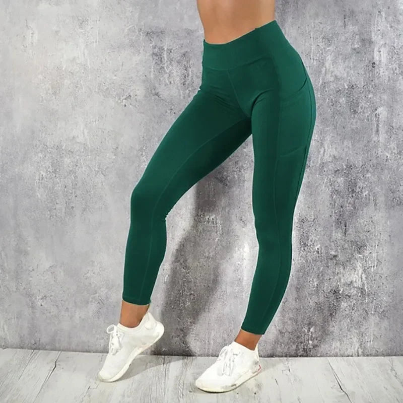 High-waisted leggings