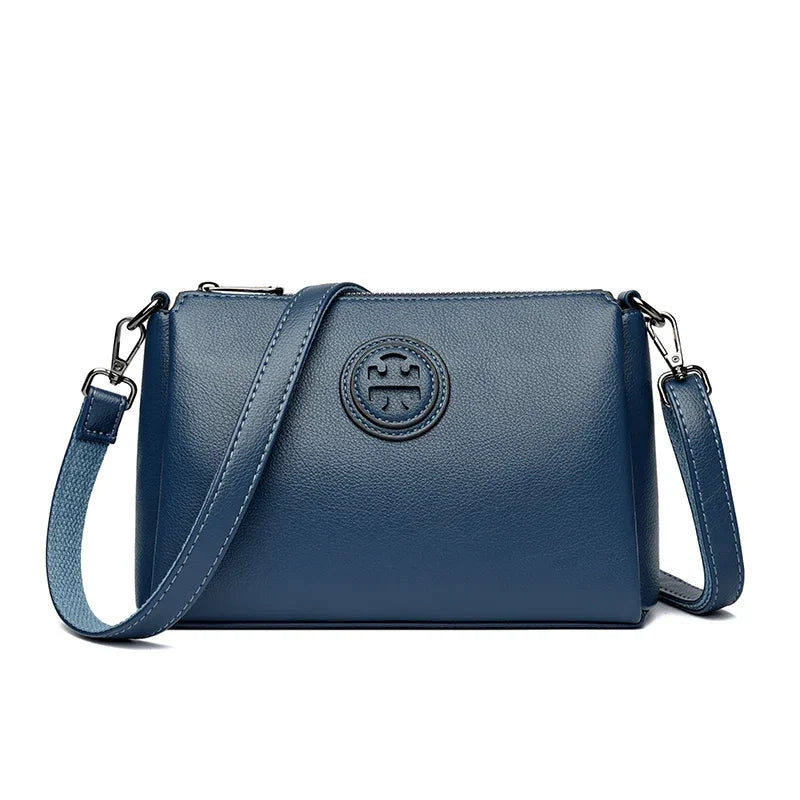 Leather crossbody bag