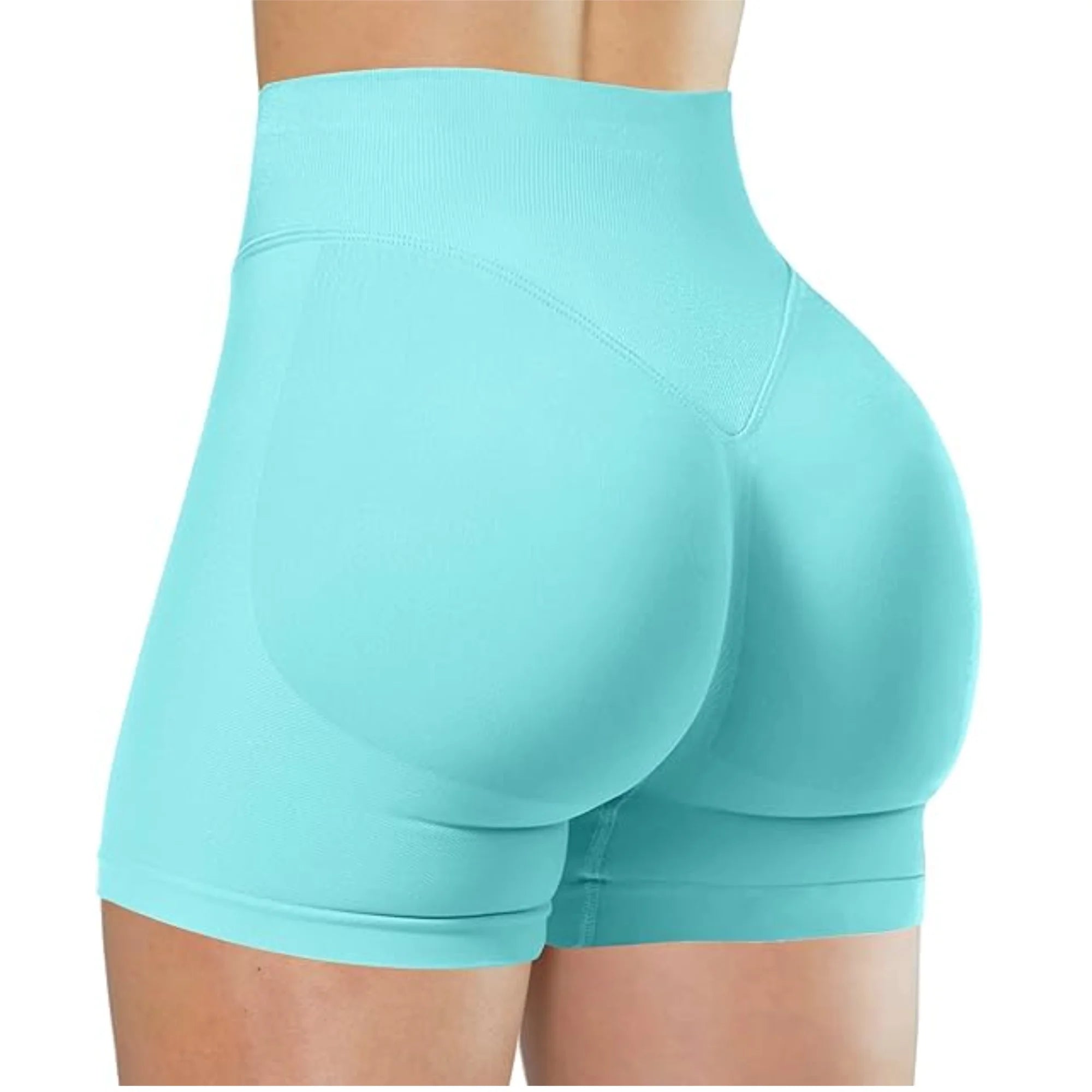 High-waisted shorts