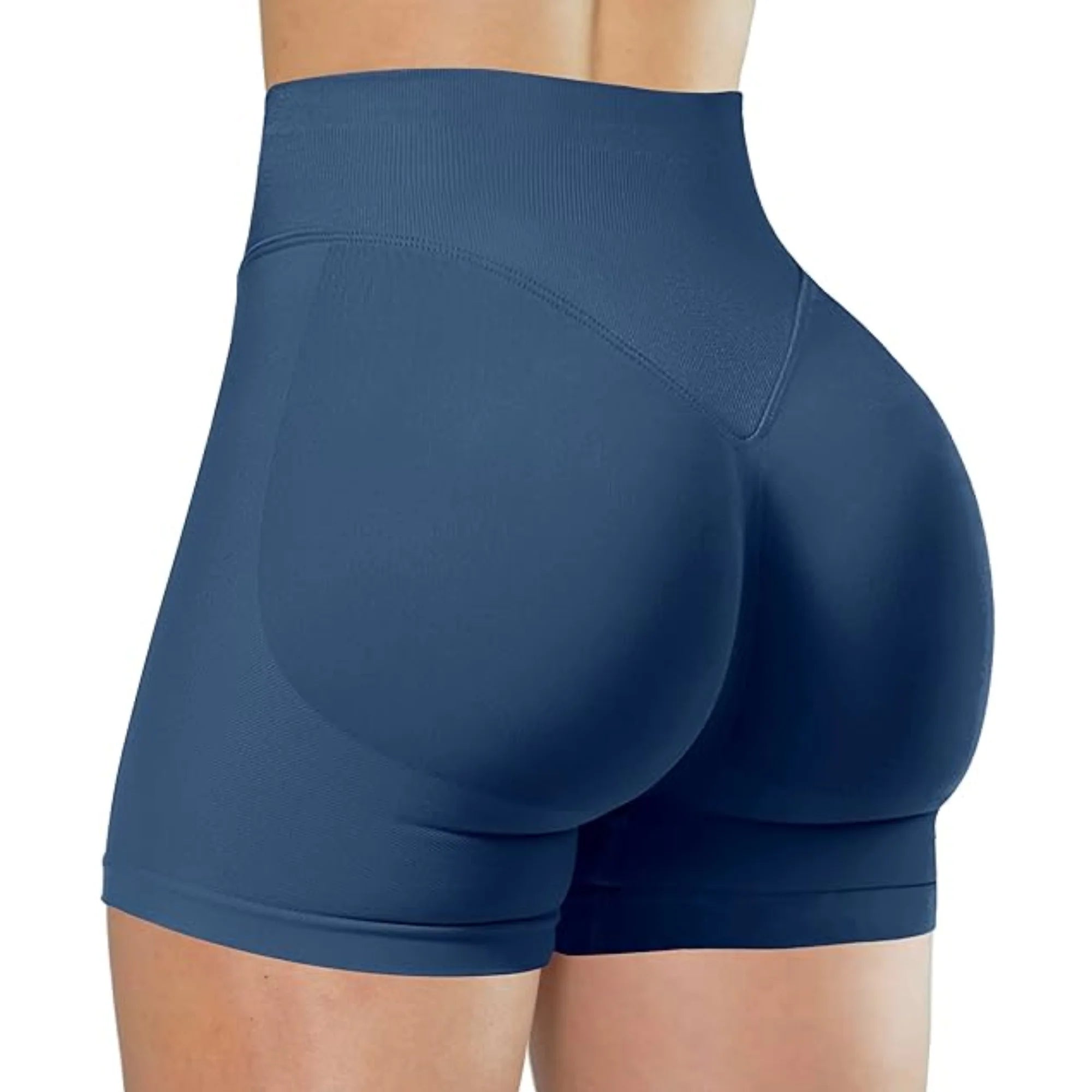 High-waisted shorts