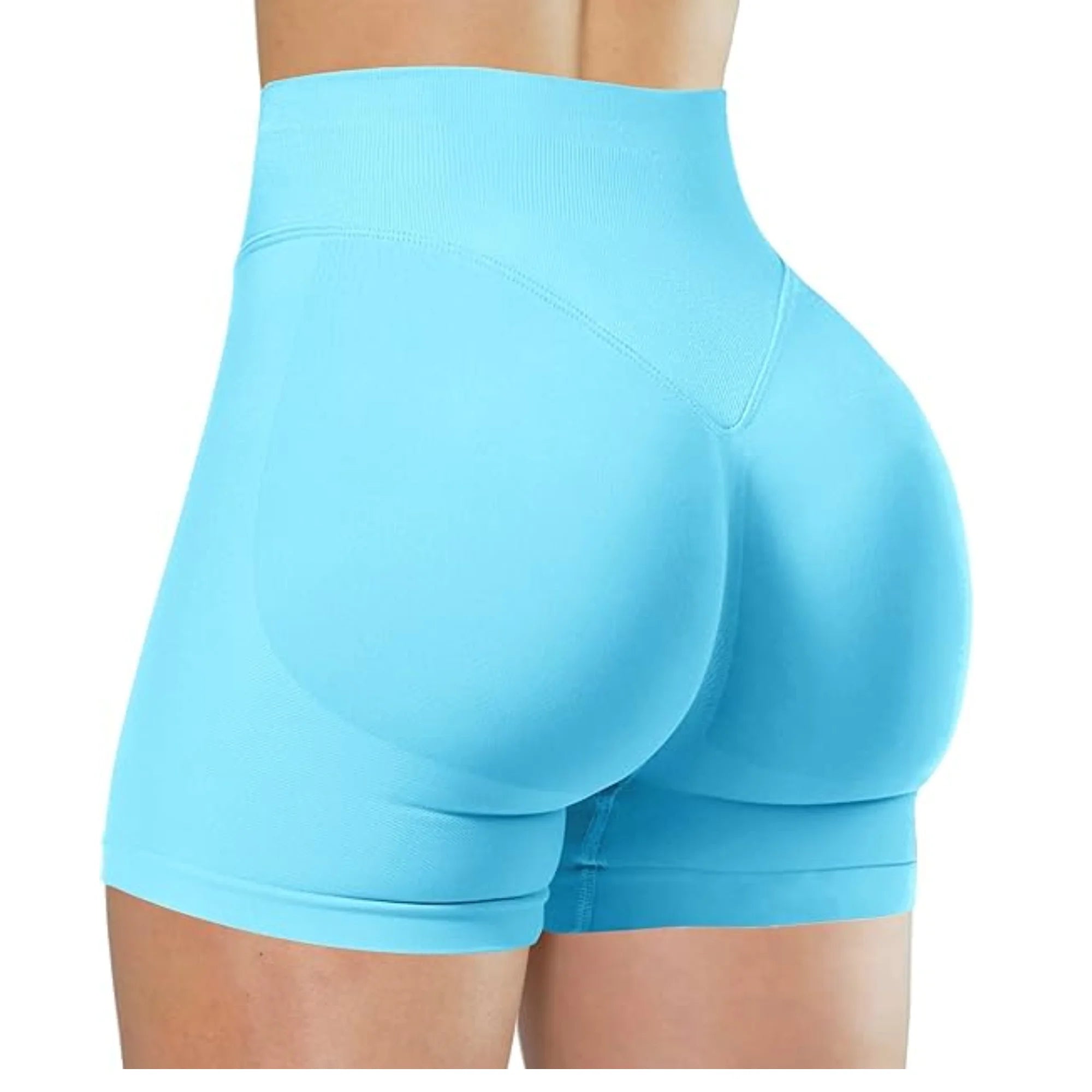 High-waisted shorts