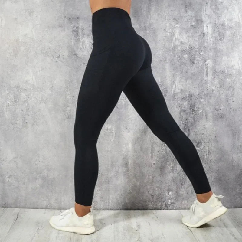 High-waisted leggings